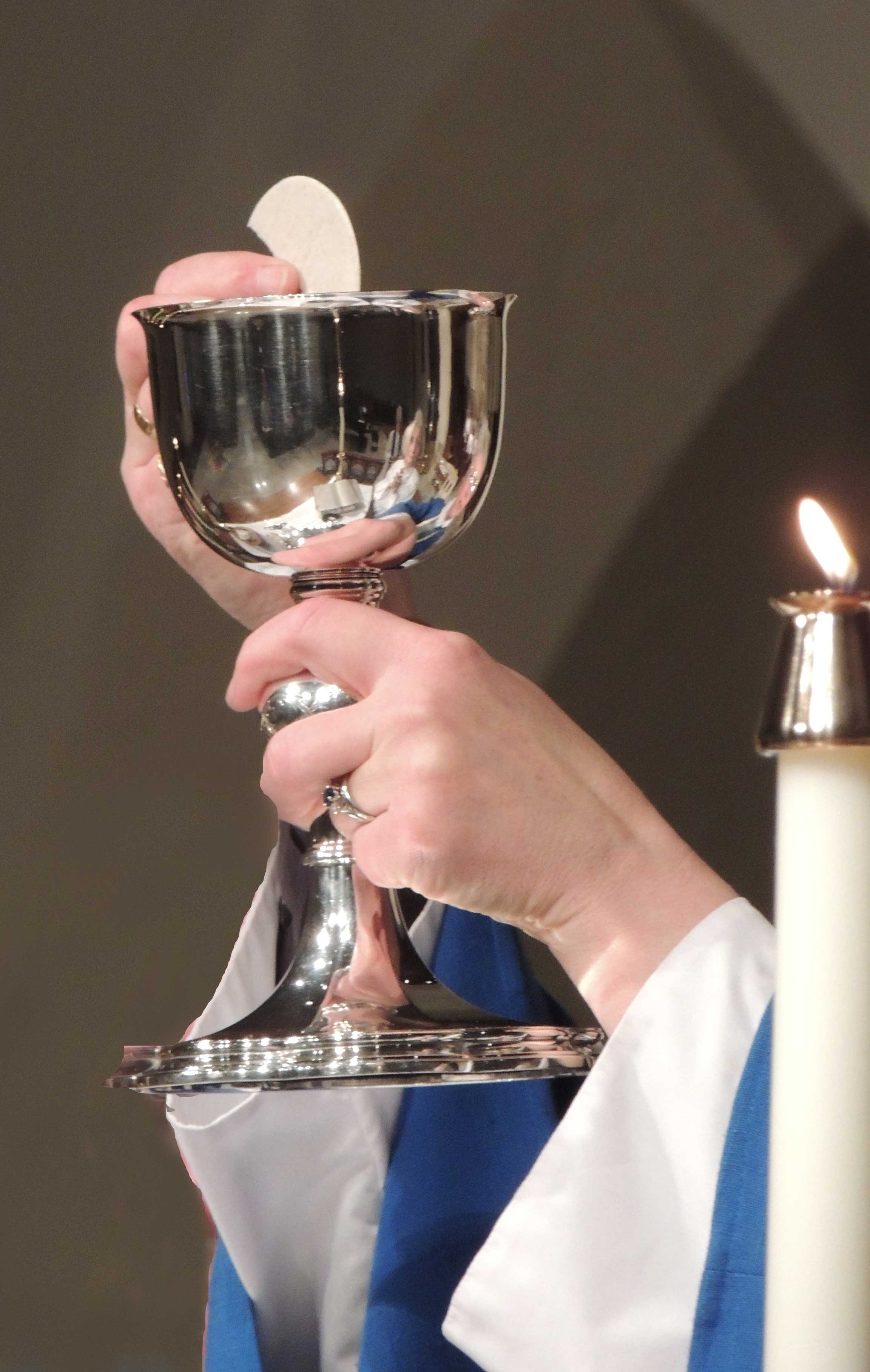 Chalice on the Trinity altar
