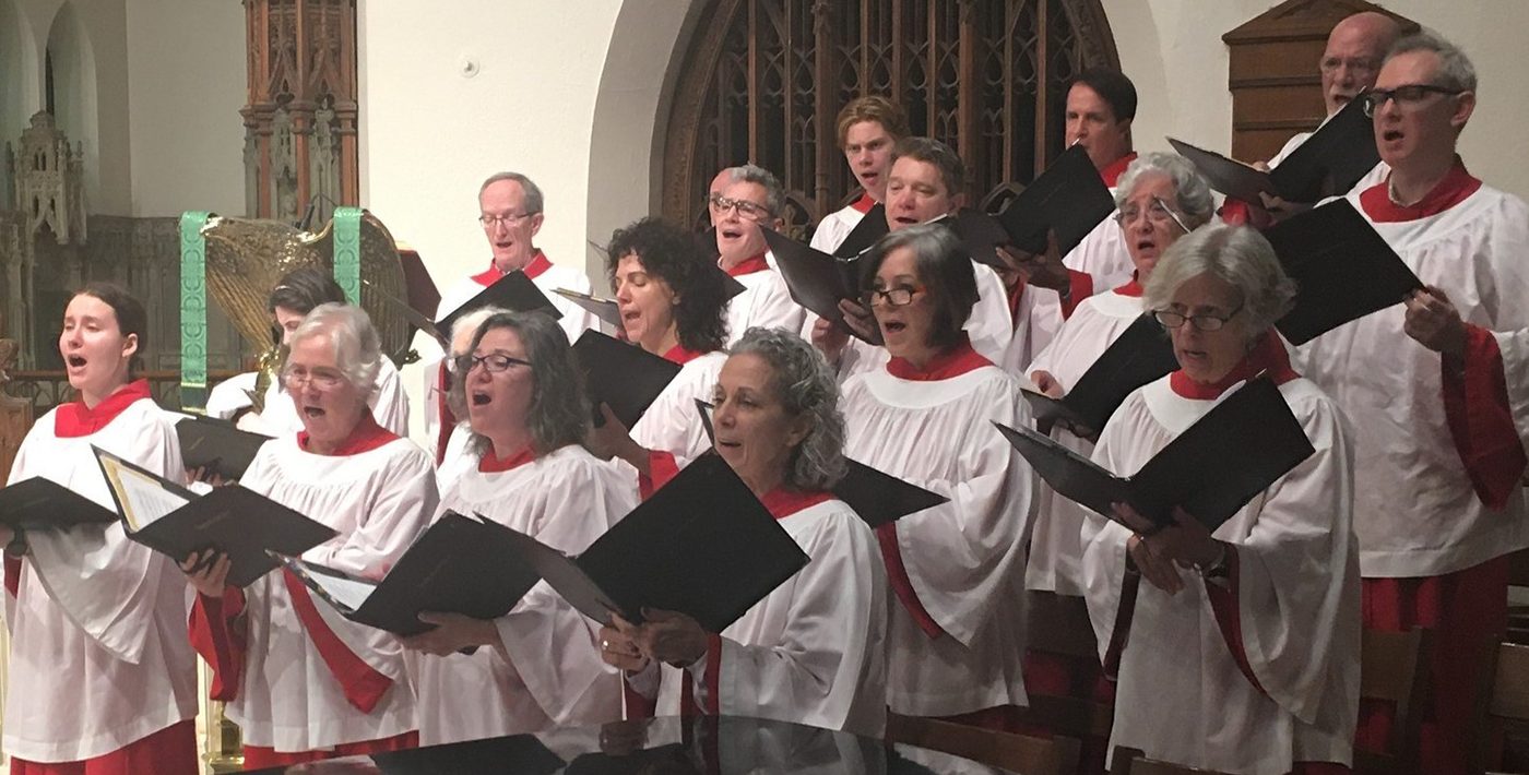 The Trinity Parish choir (photo from the parish's current website)
